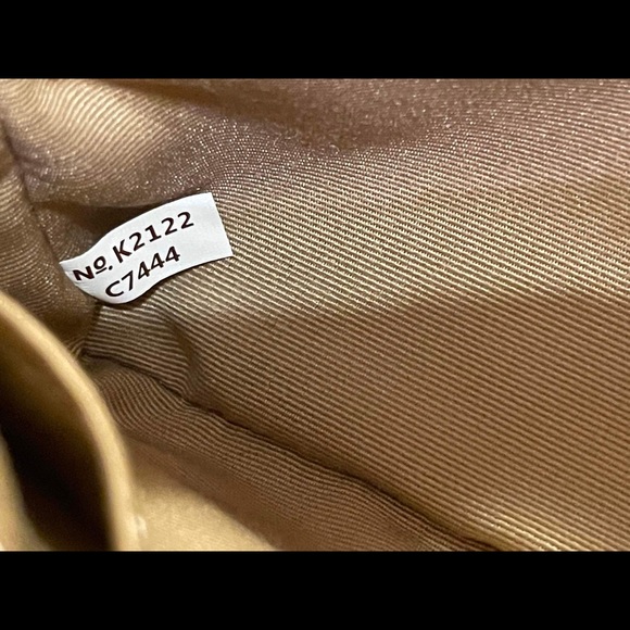 NWT COACH C7444 Boxed Dempsey Corner Zip Jacquard With Coach Patch Stripe - Picture 8 of 14